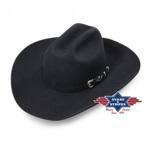 Westernhut Houston schwarz