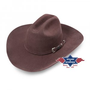 Westernhut Houston braun