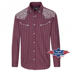 Western Shirt Carlos red
